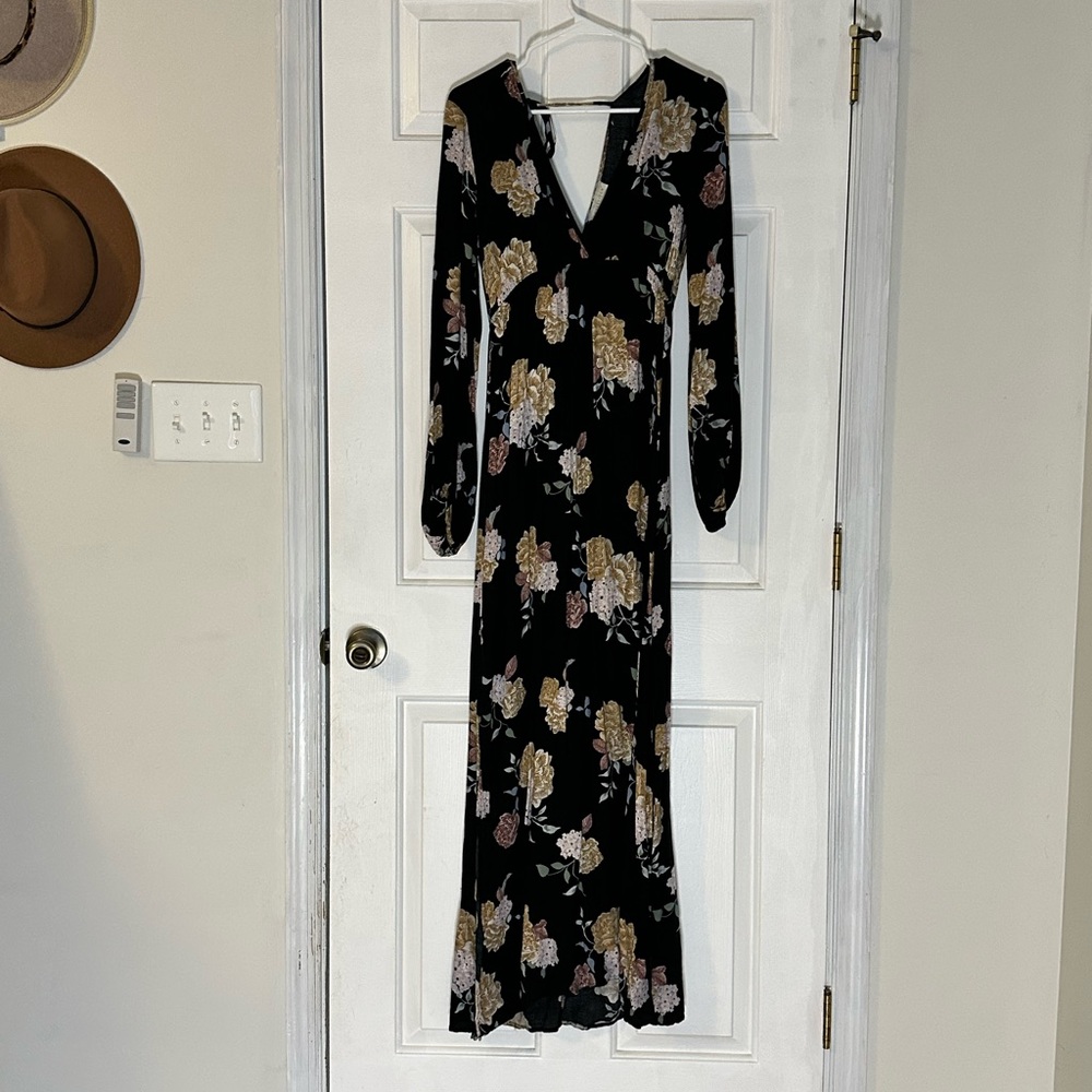 Lovestitch maxi dress with slide slits